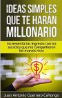 Ideas simples que te harán millonario: Aumenta tus ingresos con los secretos que me compartieron los nuevos ricos – Juan Antonio Guerrero Cañongo [PDF]