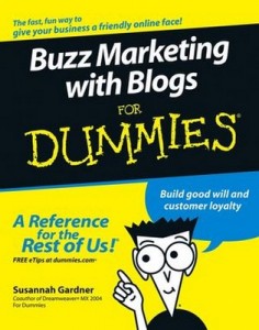 Buzz Marketing with Blogs for Dummies – Susannah Gardner [PDF] [English]