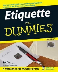Etiquette for Dummies (2nd Edition) – Sue Fox [PDF] [English]