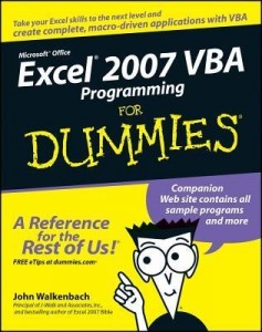 Excel 2007 VBA Programming for Dummies – John Walkenbach [PDF] [English]