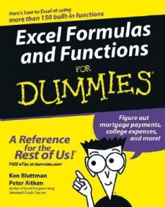 Excel Formulas and Functions for Dummies – Ken Bluttman, Peter G. Aitken [PDF] [English]