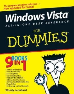Windows Vista All-in-One Desk Reference for Dummies – Woody Leonhard [PDF] [English]