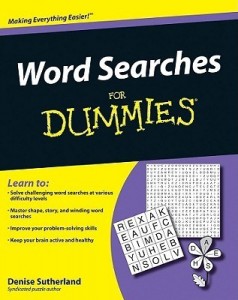 Word Searches for Dummies – Denise Sutherland [PDF] [English]