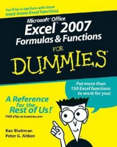 Microsoft Office Excel 2007 Formulas & Functions for Dummies – Ken Bluttman, Peter Aitken [PDF] [English]