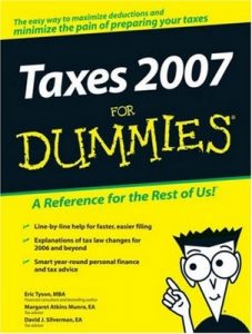 Taxes 2007 for Dummies – Eric Tyson, Margaret Atkins Munro, David J. Silverman [PDF] [English]