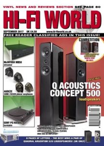 Hi-Fi World – September, 2017 [PDF]