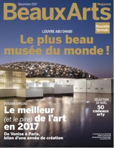 Beaux Arts Magazine N°402 – Décembre, 2017 [PDF]