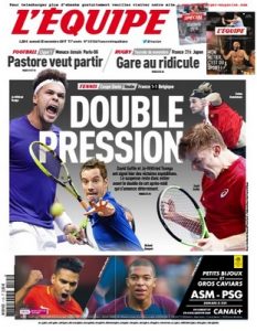 L’Equipe Du Samedi 25 Novembre, 2017 [PDF]