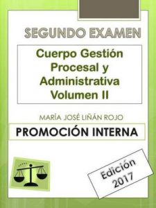 Temario Cuerpo Gestión Procesal y Administrativa (Segundo Examen) Vol. II: Promoción Interna – María José Liñán Rojo [ePub & Kindle]