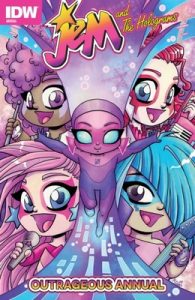 Jem and the Holograms Outrageous Annual #1 (2015) [PDF] [English]