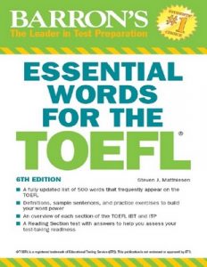 Essential Words for the TOEFL (Barron’s Test Prep) [Seventh Edición] – Steven J. Matthiesen [PDF] [English]