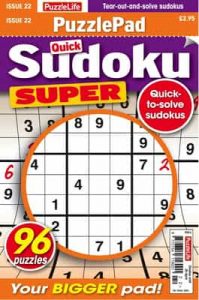 Puzzlelife Puzzlepad Sudoku Super – 23 March, 2023 [PDF]
