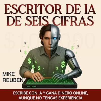 Escritor de IA de Seis Cifras: Escribe con IA y Gana Dinero Online, Aunque No Tengas Experiencia – Mike Reuben [Narrado por Mónica Pacheco Ramírez]
