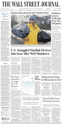 The Wall Street Journal – 13 February, 2026 [PDF]