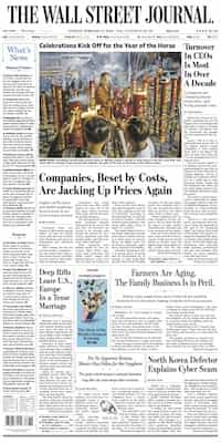 The Wall Street Journal – 17 February, 2026 [PDF]