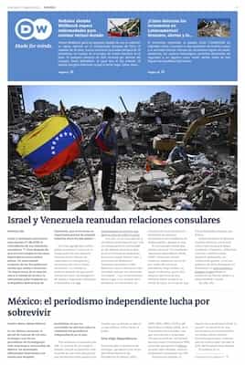 Deutsche Welle Edición en español – 12 Agosto, 2026 [PDF]